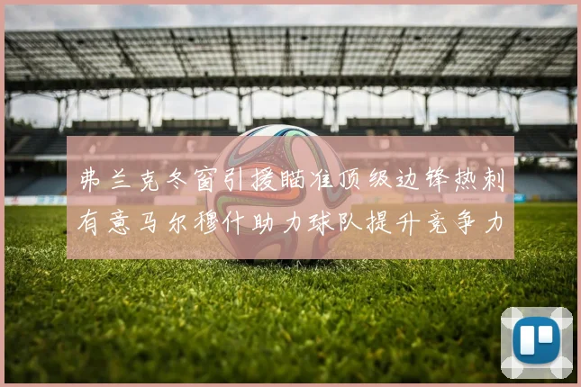 弗兰克冬窗引援瞄准顶级边锋热刺有意马尔穆什助力球队提升竞争力