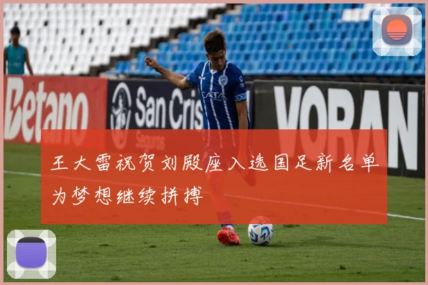 王大雷祝贺刘殿座入选国足新名单为梦想继续拼搏